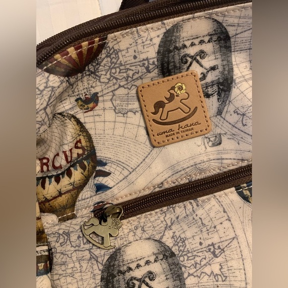 Uma Hana Waterproof Enjoy The Little Things Circus Flying Air Balloon Backpack - Picture 11 of 16